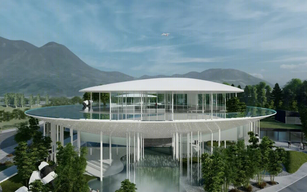 熊猫主题的“卧云台”丨中国四川丨小隐建筑-55
