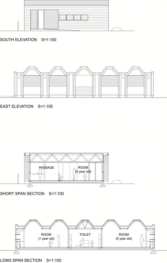 日本T形托儿所丨Uchida Architect Design Office-25