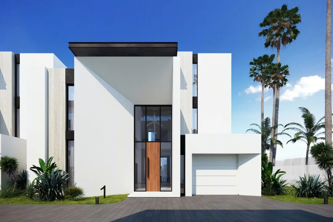 SL Project 建筑事务所的极简时尚设计 联排别墅-37
