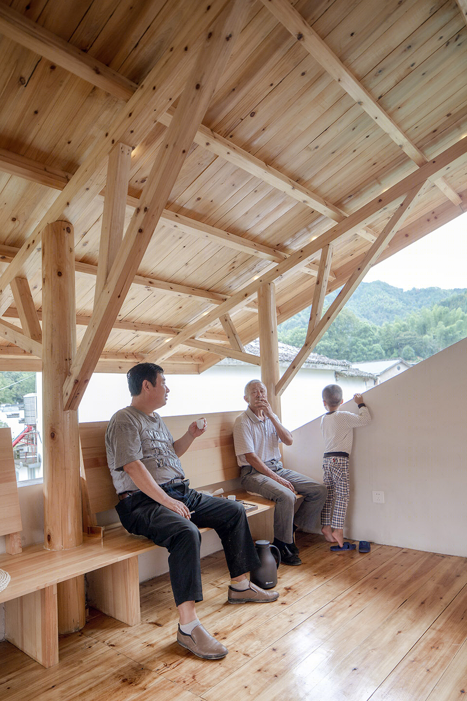 徽州古韵中的现代茶室——祁门闪里镇桃源村宀屋-112
