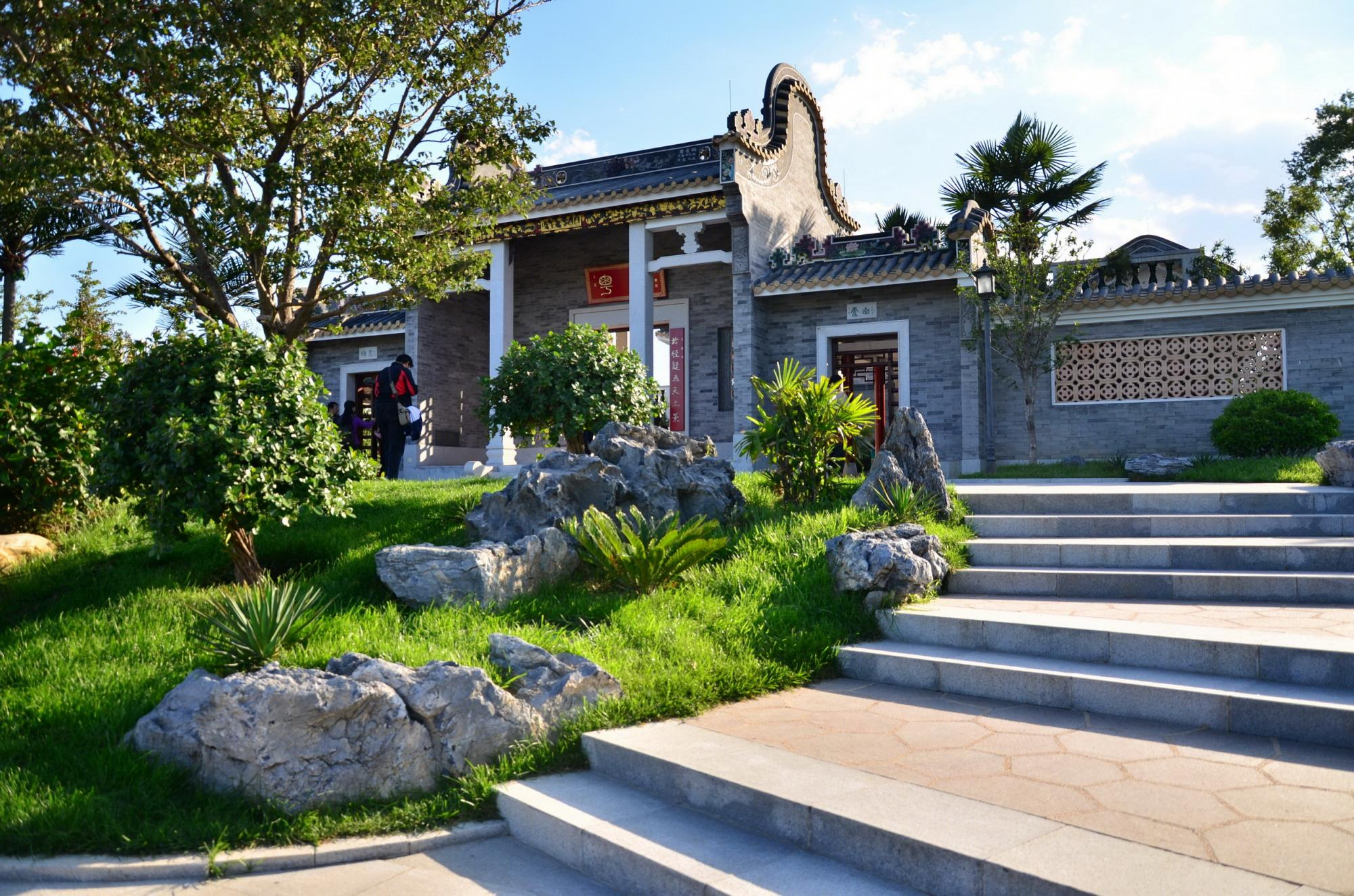 北京园博会岭南园——水乡意境的园林艺术-11