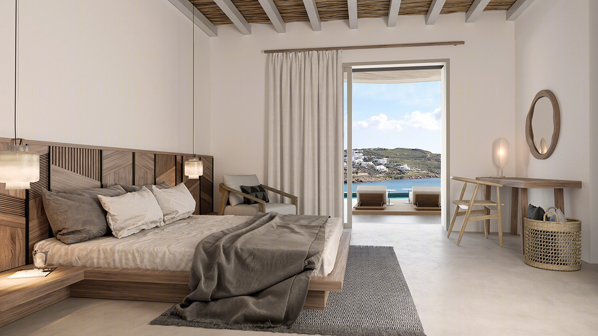 Mykonos FLivadi Villa · 希腊海滨的现代奢华别墅丨Chorografoi architects-10