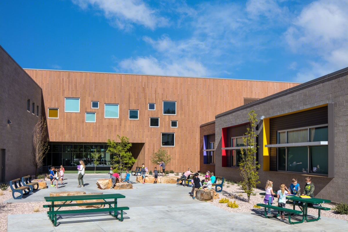 未来风格西鲍特福小学丨美国犹他丨MHTN Architects-8