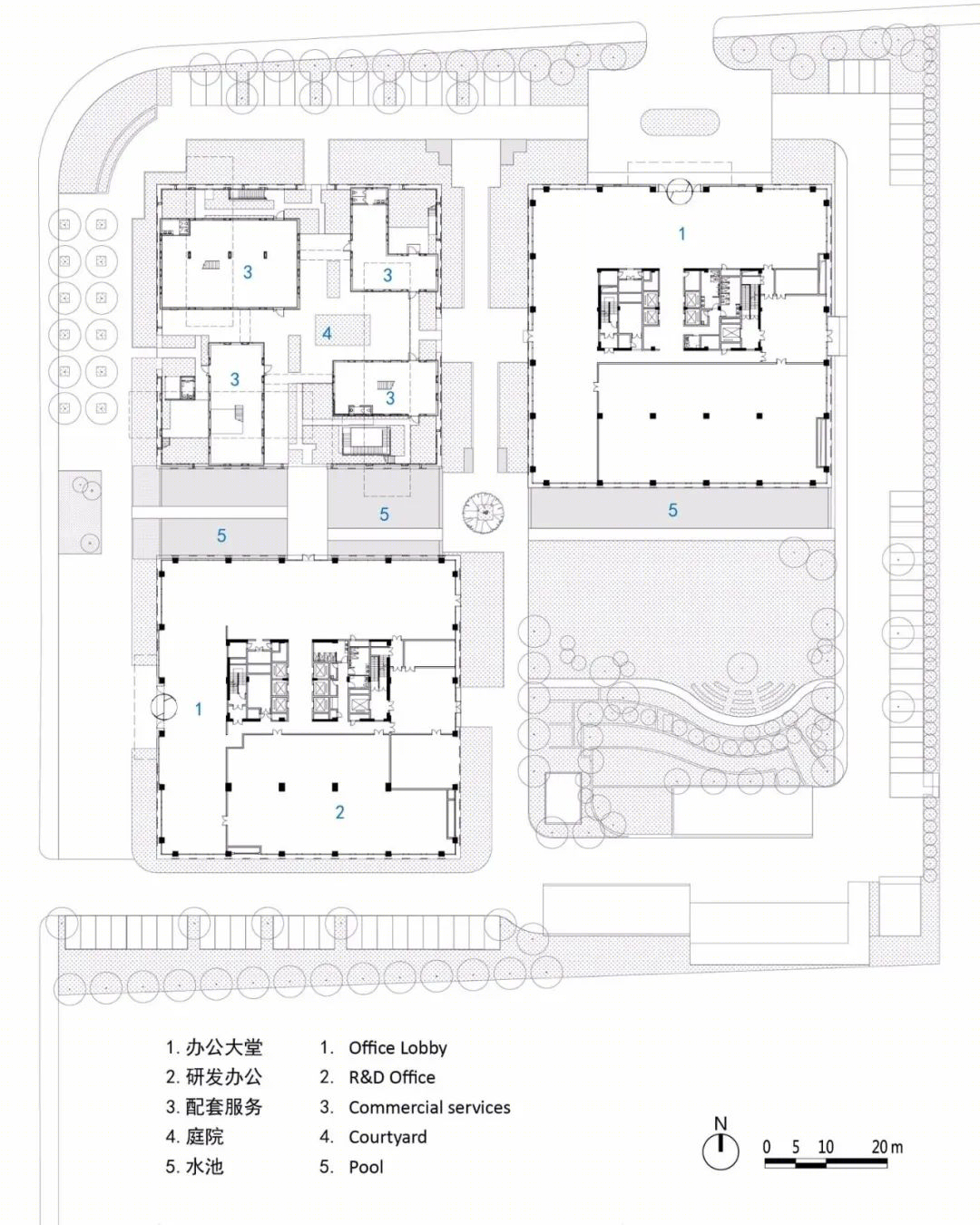 上海张润大厦——现代办公商业一体化设计-73