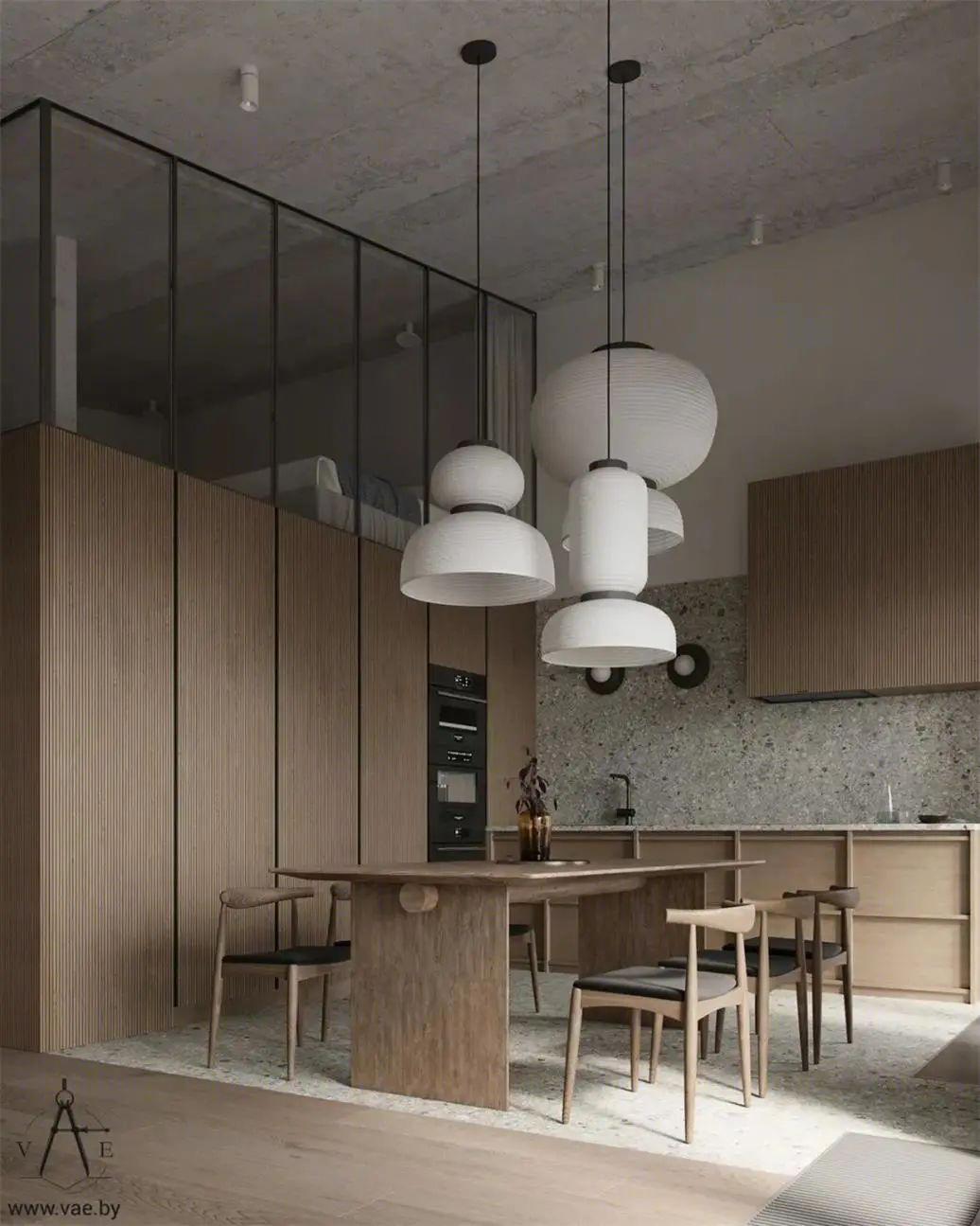 原木极简,Japandi,巴西风格和侘寂美学丨SHI YI SPACE DESIGN-11