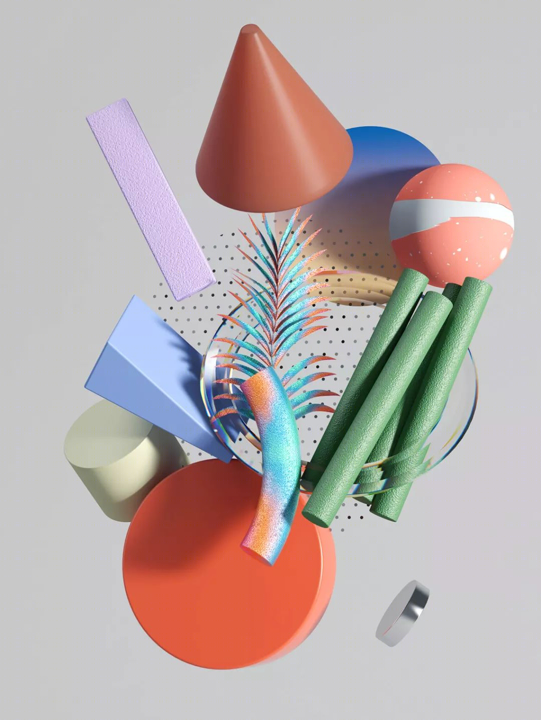 梦幻色彩的 3D 艺术盛宴-80