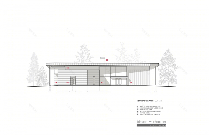 加拿大特米考国家公园游客中心丨bisson + charron architectes-47