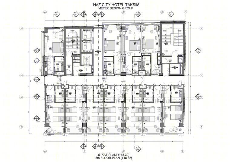 土耳其Taksim纳兹城酒店丨Metex Design Group-63