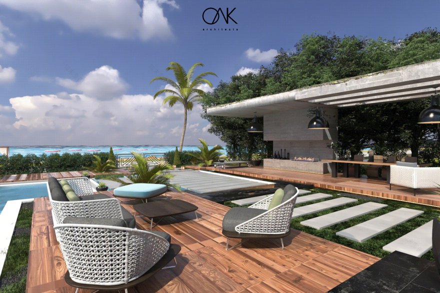 埃及现代别墅设计丨OAK ARCHITECTS-17