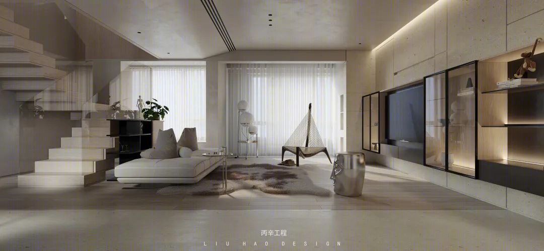 现代简约之境 · 天宸悦府刘昊设计案例-19