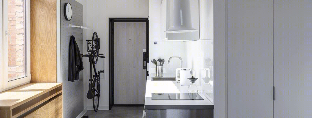 哈萨克斯坦黑白灰美学复式住宅丨哈萨克斯坦阿拉木图-71