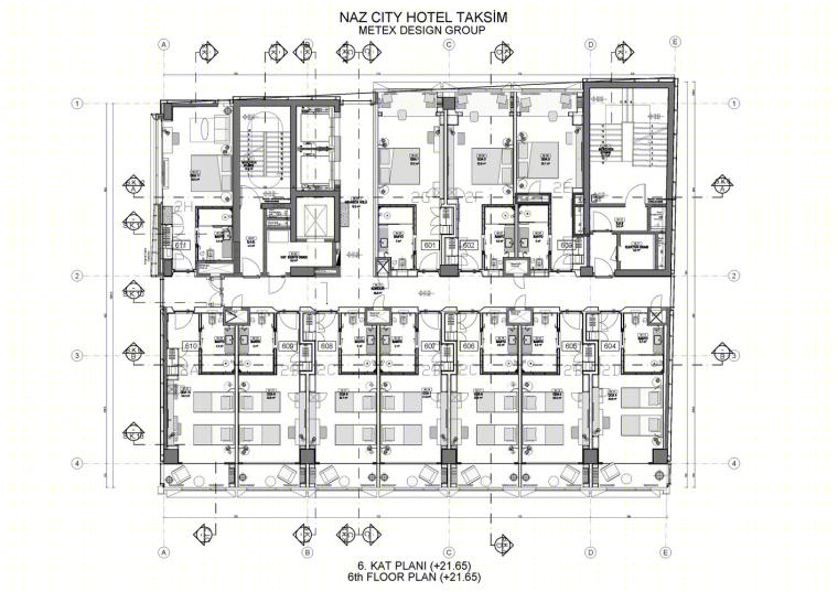 土耳其Taksim纳兹城酒店丨Metex Design Group-64