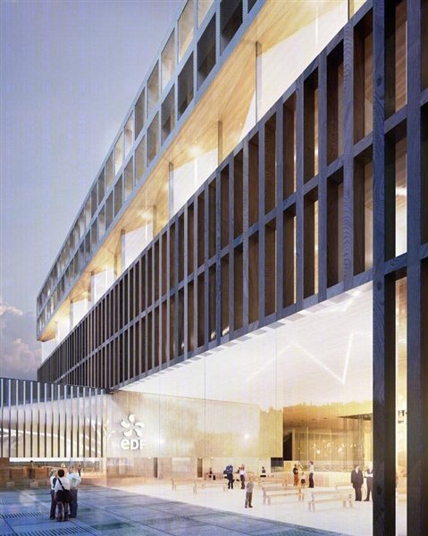 法国 EDF 校园,自然与建筑的和谐交融-16