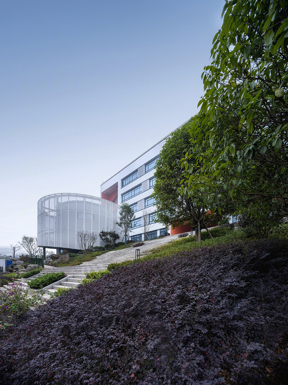 吉首中驰·湘郡礼德学校丨中国湘西丨山东建筑大学建筑城规学院象外营造工作室-24