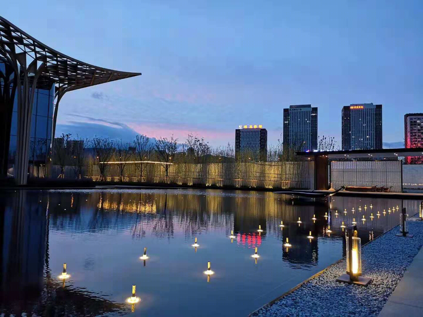 昆明万达城展示区景观设计-20