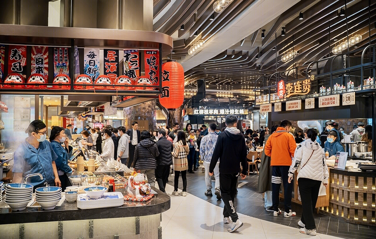 天空之树 · 沈阳万象城美食街区设计丨中国沈阳丨金枫设计-61