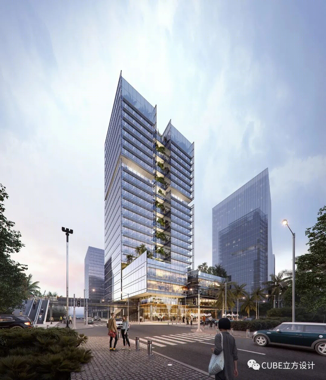 瑞声科技深圳后海总部项目建筑方案设计丨中国深圳丨深圳市库博建筑设计事务所有限公司（立方设计）-25
