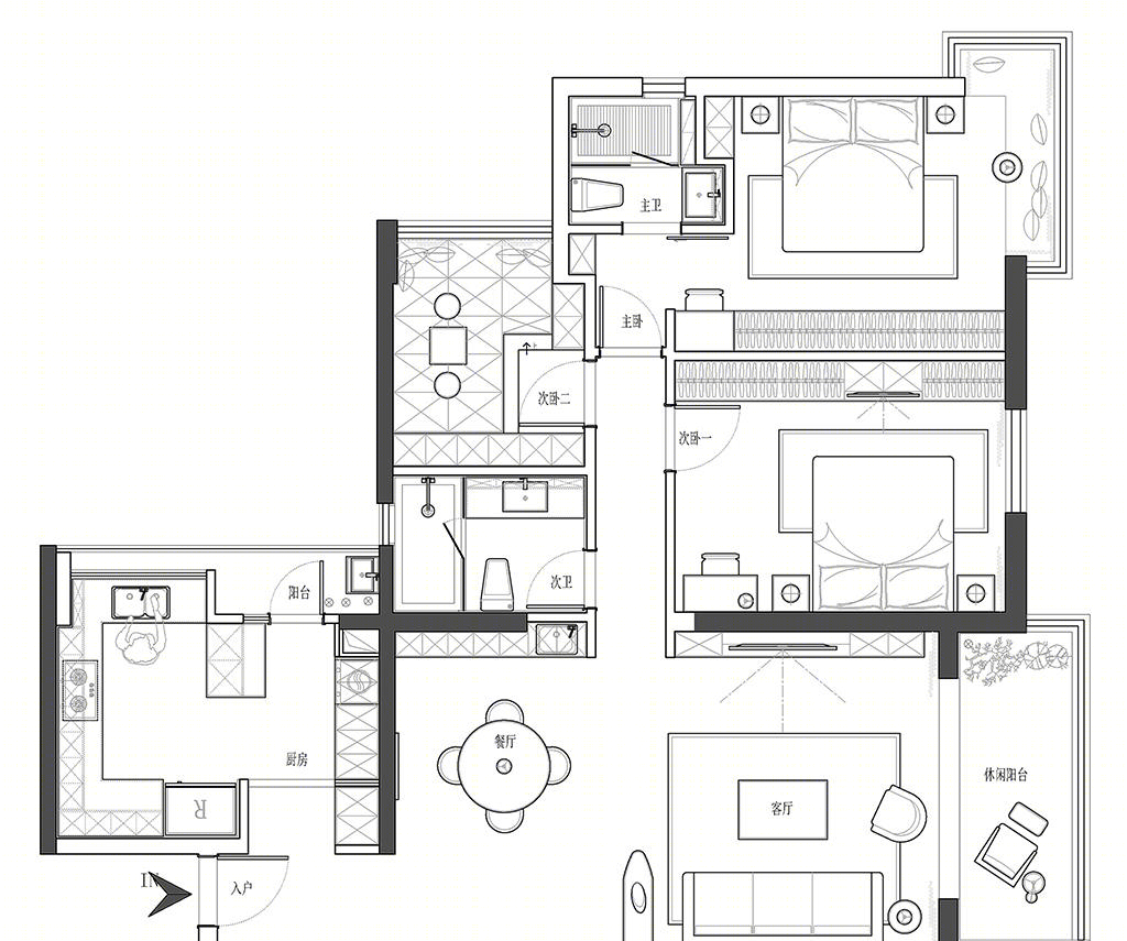 舒适实用至上,老房翻新演绎温馨家庭生活丨漾设计 Young Design-49