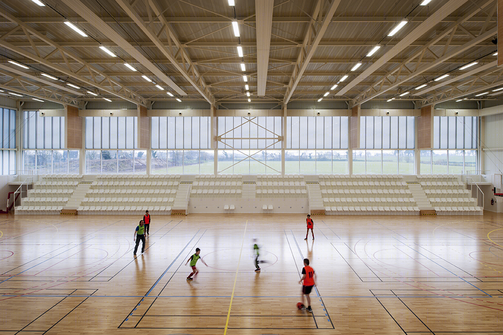 法国普拉伯内克体育馆丨Bohuon Bertic Architectes-33