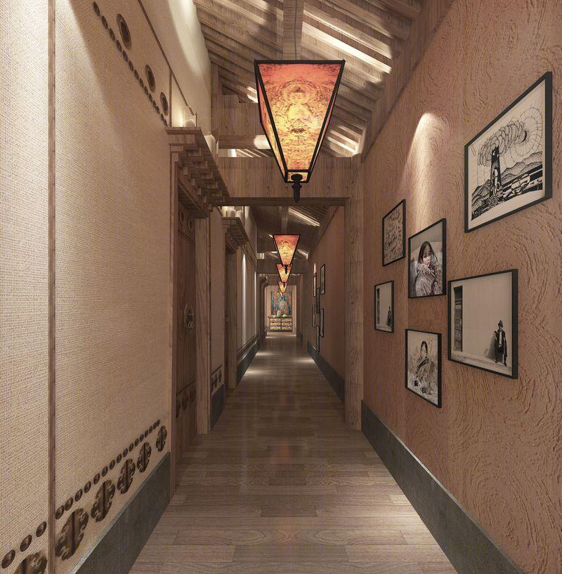 丽江玉龙花园藏式餐厅-7