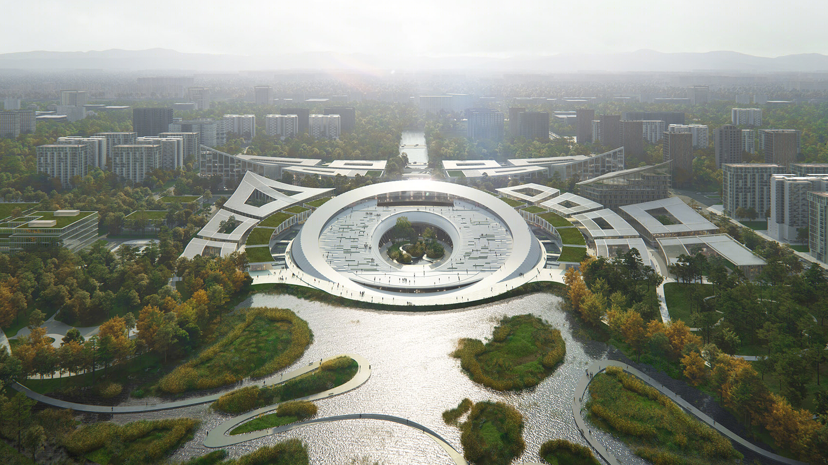 蒲江新城市民中心丨中国成都丨Henning Larsen-11