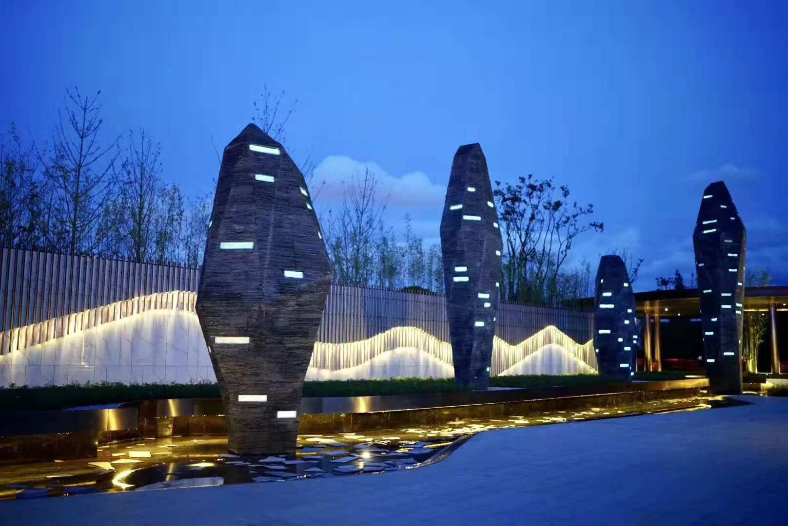昆明万达城展示区景观设计-21