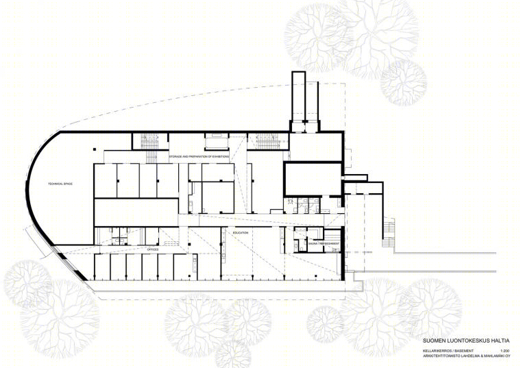 哈尔提亚 · 融入自然的芬兰自然中心（Finland HalTia Nature Center）丨Lahdelma & Mahlamaaki · Office Profile-43