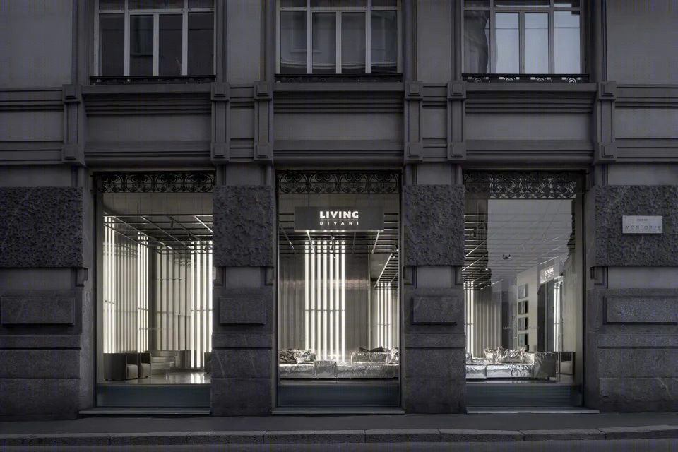 米兰 Living Divani 梦幻展廊丨意大利米兰丨Piero Lissoni-6