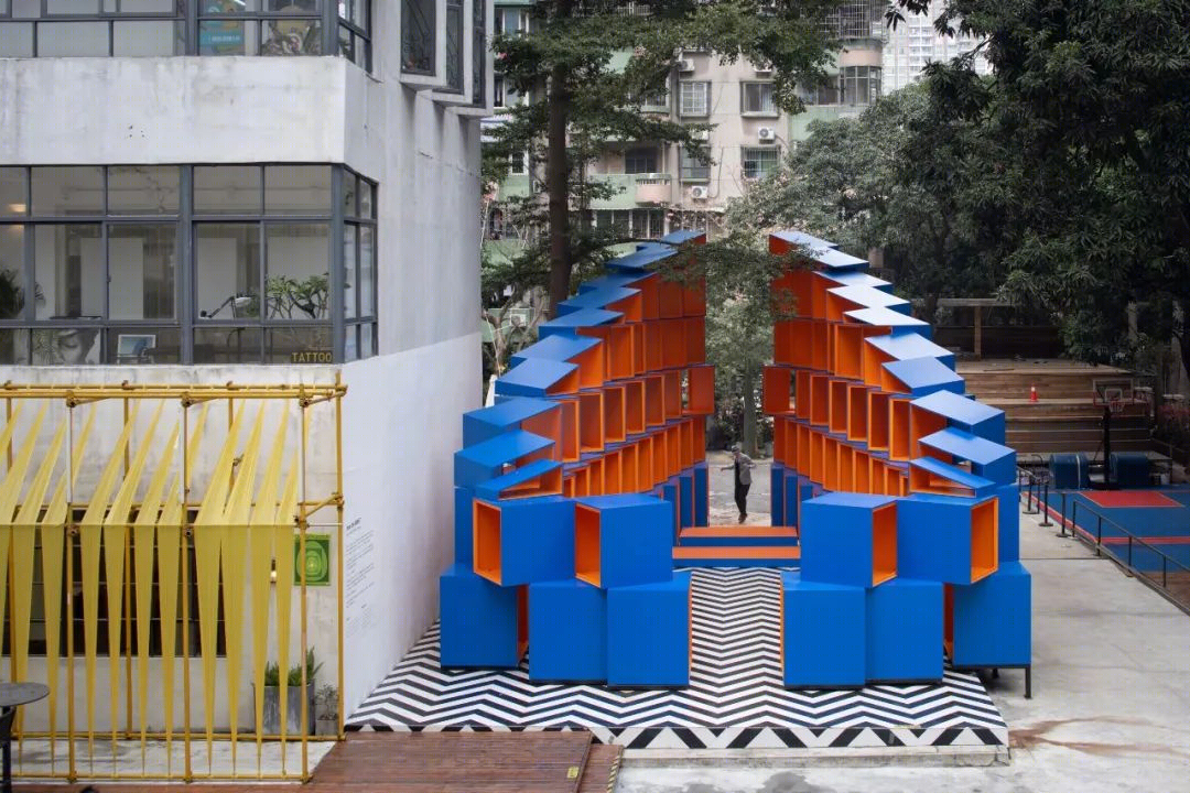 PatchCity Pavilion · 可回收模块搭建的灵活文化空间丨中国广州丨ROOI诺亿设计-10