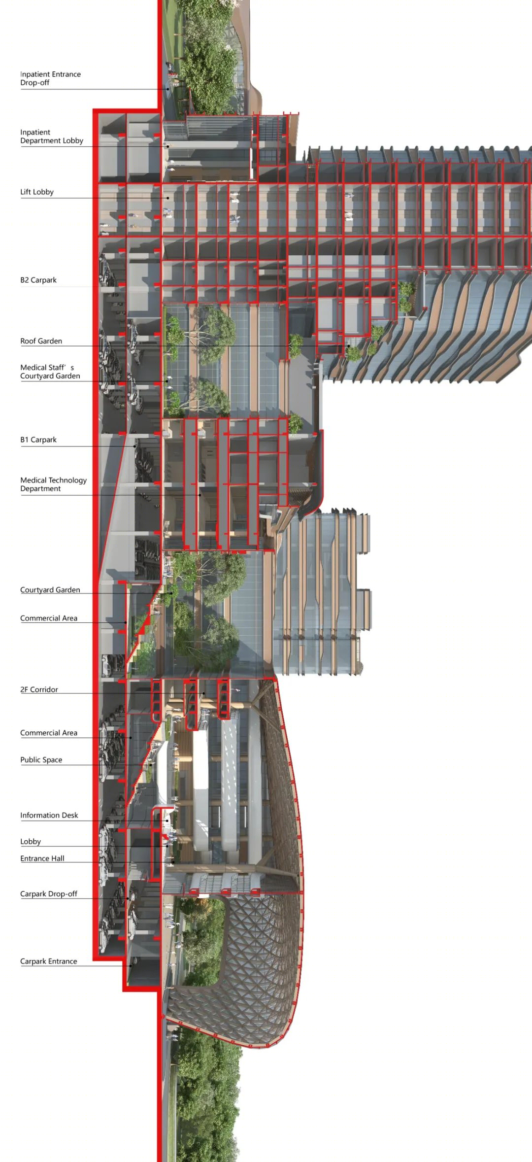 顺德美的·和祐国际医院丨中国佛山丨英国杰典国际建筑-16