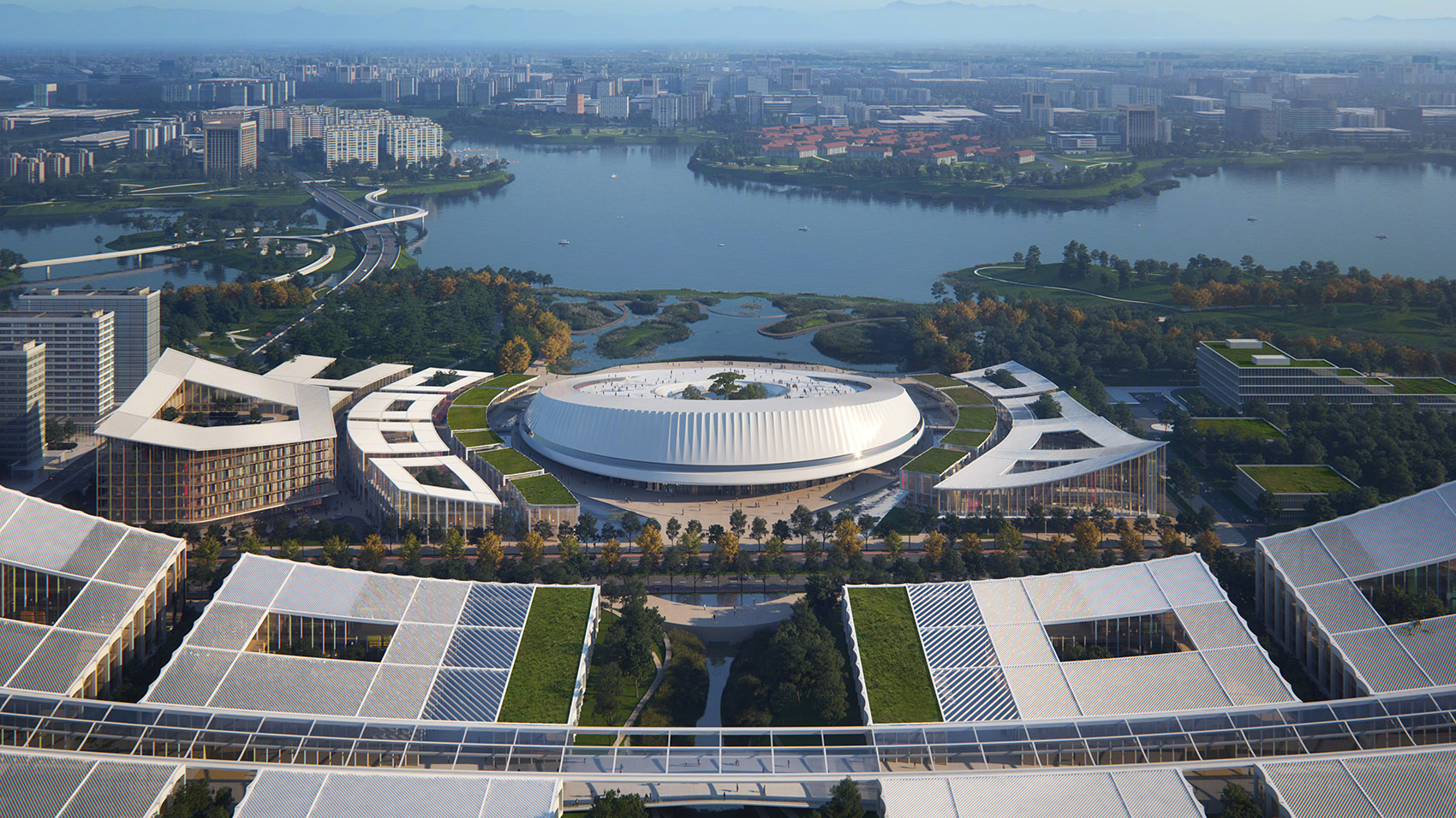 蒲江新城市民中心丨中国成都丨Henning Larsen-15