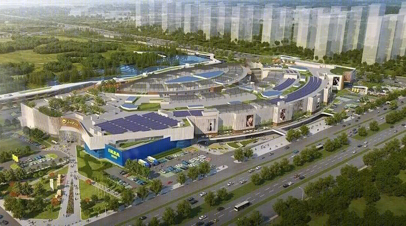 西安宜家荟聚中心丨中国西安丨BM宝麦蓝-4