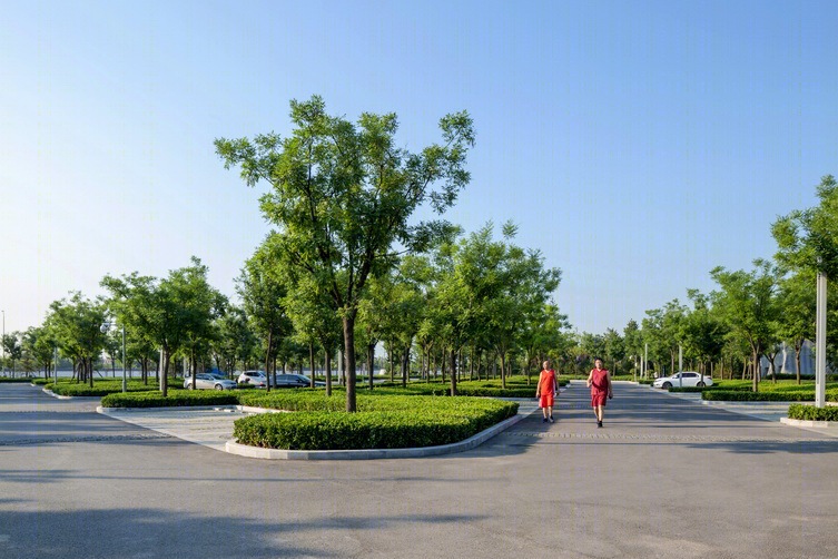 西安航天城文化生态园——现代景观设计与古文化的完美融合-3