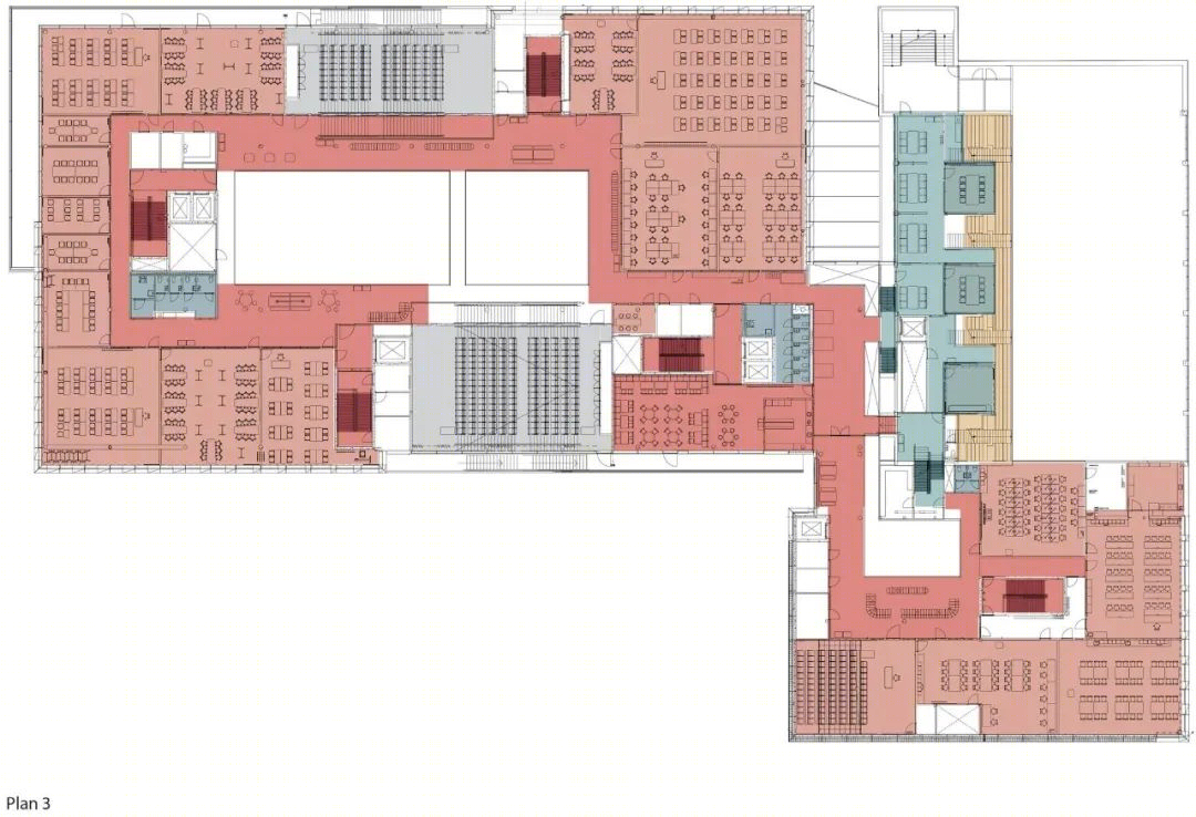 Mälardalen 大学 Eskilstuna 新校园丨瑞典丨丹麦 3XN 建筑事务所（建筑设计）,AIX 建筑事务所（室内设计）-48