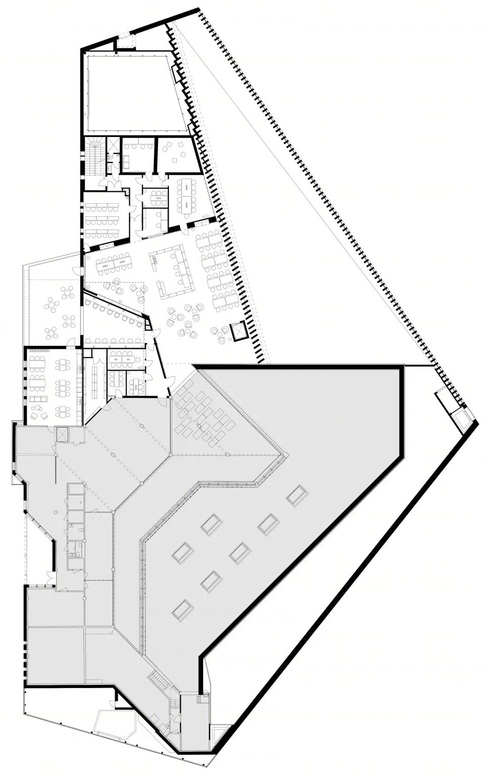 芬兰基尔科努米图书馆 | 现代主义传统与社区空间的融合-68