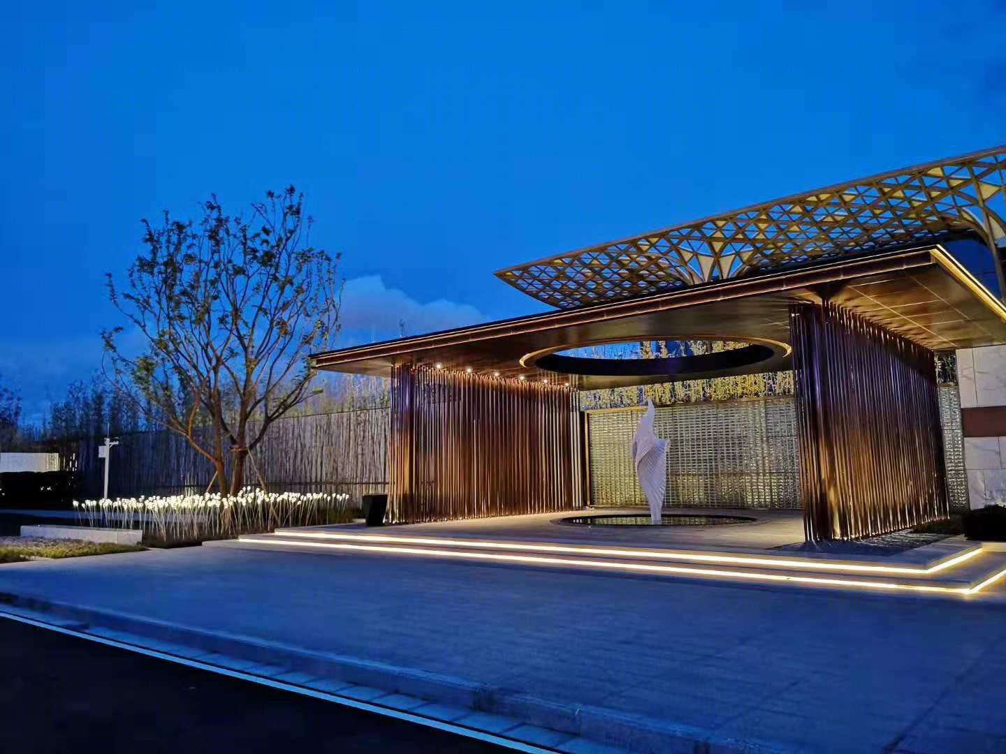 昆明万达城展示区景观设计-22
