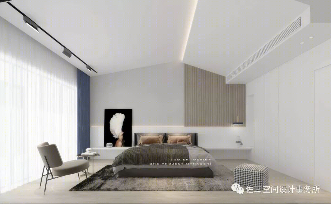 佐耳概念 | 水泥灰、柔光白与木纹的和谐搭配-30