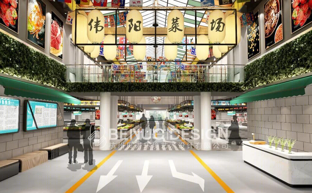 老市场新风貌，买菜逛街两不误-0