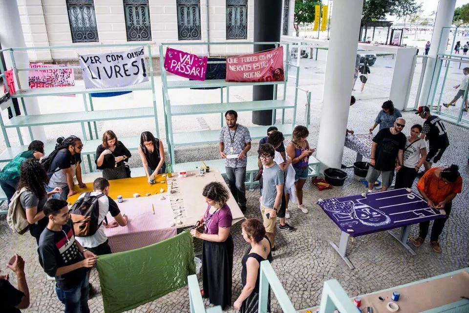 里约艺术博物馆“TransBorda”装置 | 激活边界，跨越恐惧-48