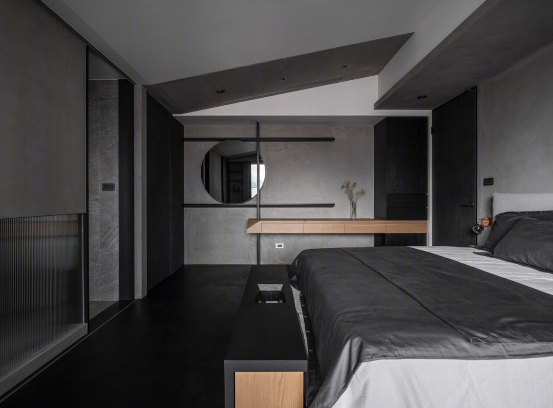 工业风极致魅力，122㎡Studio X4 设计案例解析-33