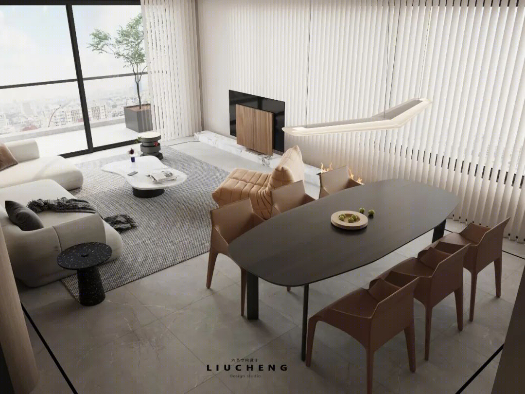 融创壹号院简约温馨婚房设计丨LIU CHENG DESIGN-2