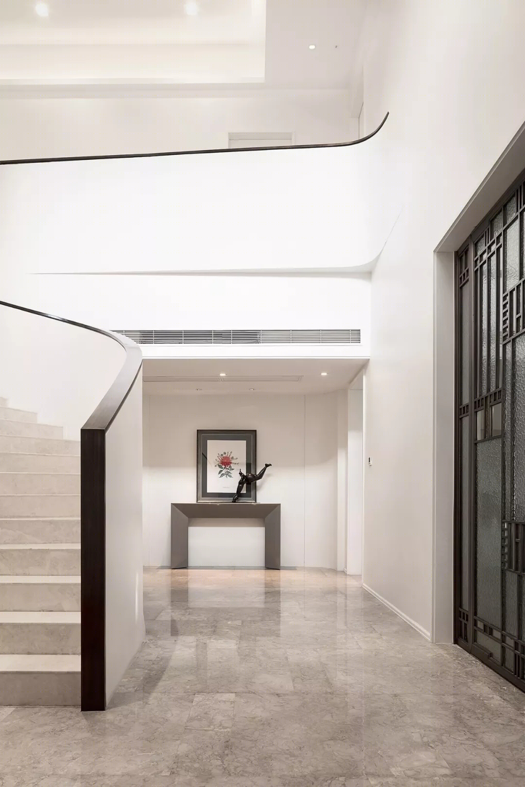 沈劲夫打造的高级灰大理石住宅空间-5