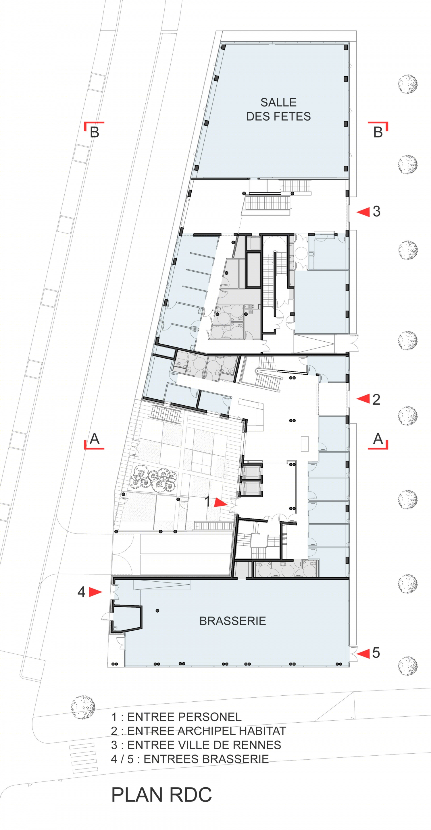 Archipel Habitat 总部办公楼丨Bruno Gaudin Architectes-50