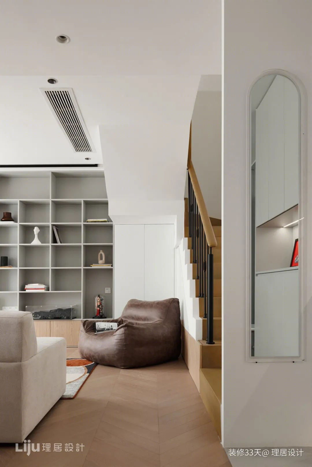 现代简约动静分层顶跃丨中国厦门丨理居设计（厦门）-9