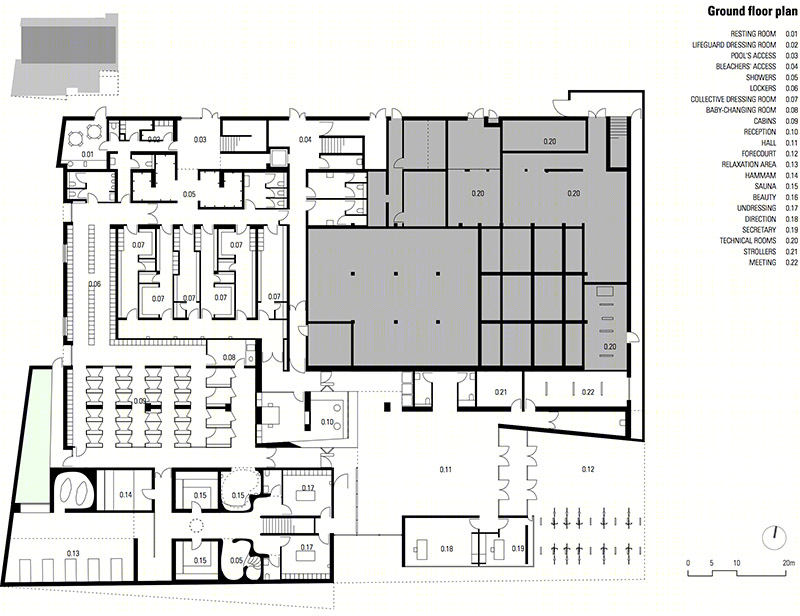 巴黎南郊蓝色泳池的翻新与扩建丨Dominique Coulon Architecte-49