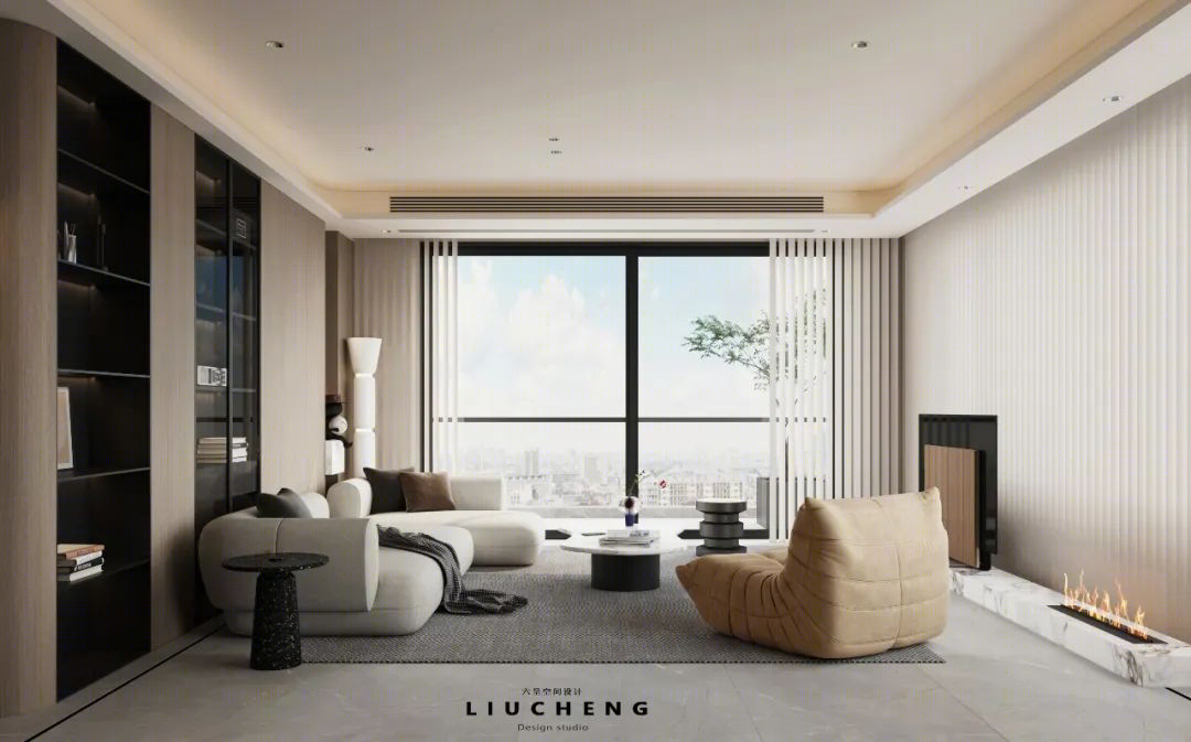 融创壹号院简约温馨婚房设计丨LIU CHENG DESIGN-7