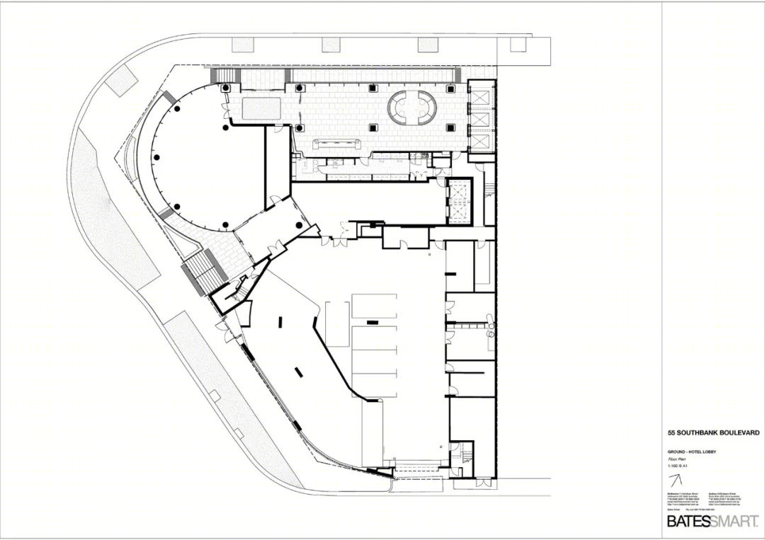 墨尔本南岸新Adina公寓酒店丨澳大利亚丨Bates Smart-31