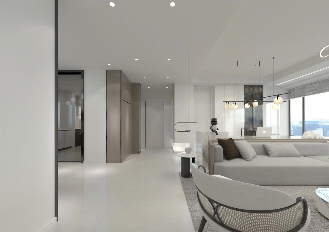 康巴什熙湖明珠--《熹丨悦》现代极简-0