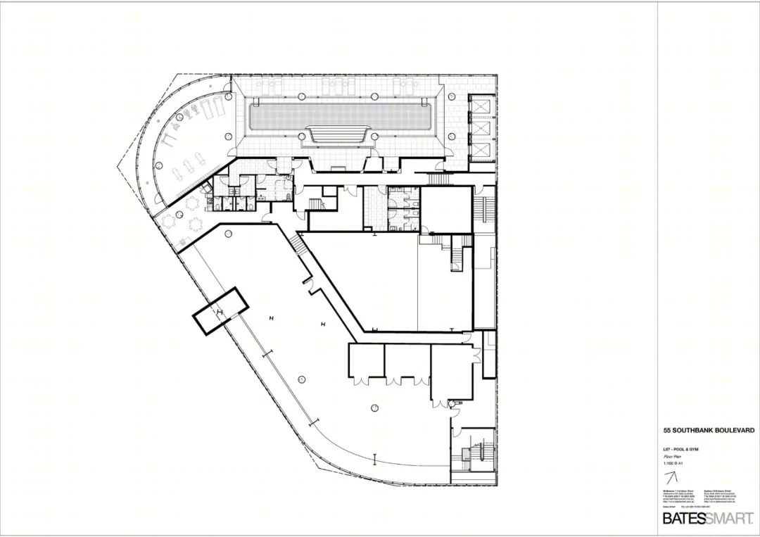 墨尔本南岸新Adina公寓酒店丨澳大利亚丨Bates Smart-32