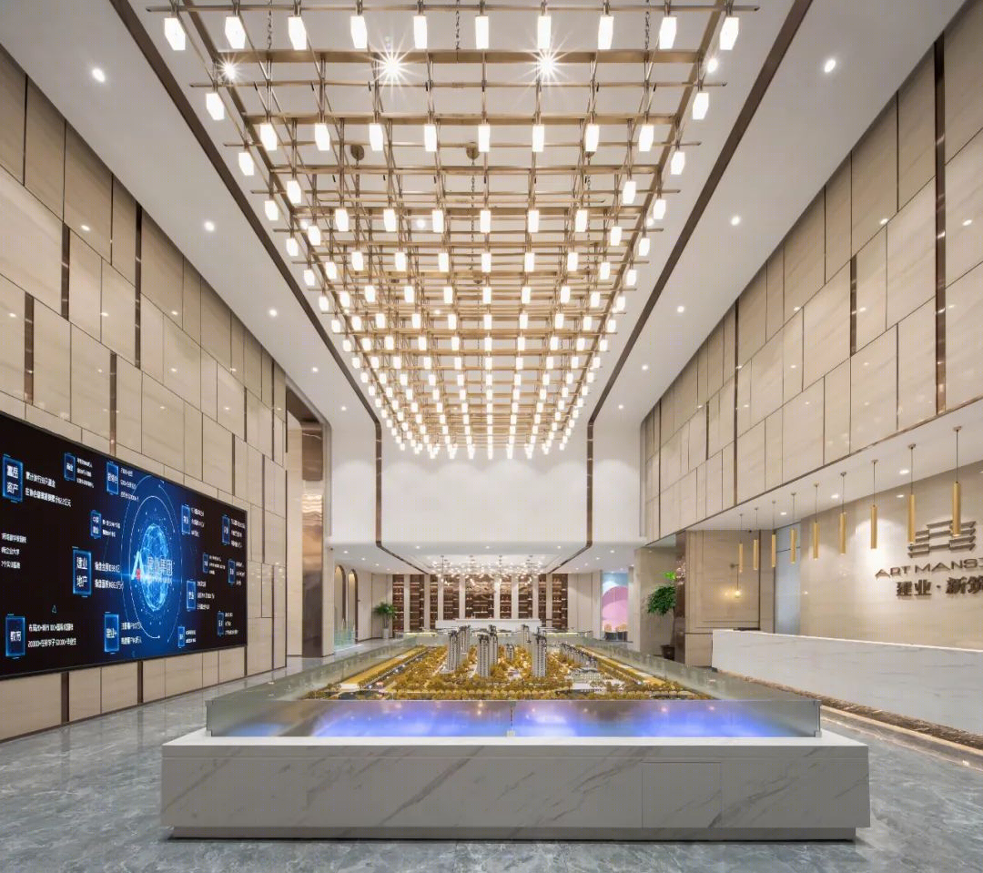建业·新筑销售中心丨中国河南丨锋尚装饰设计工程有限公司-11